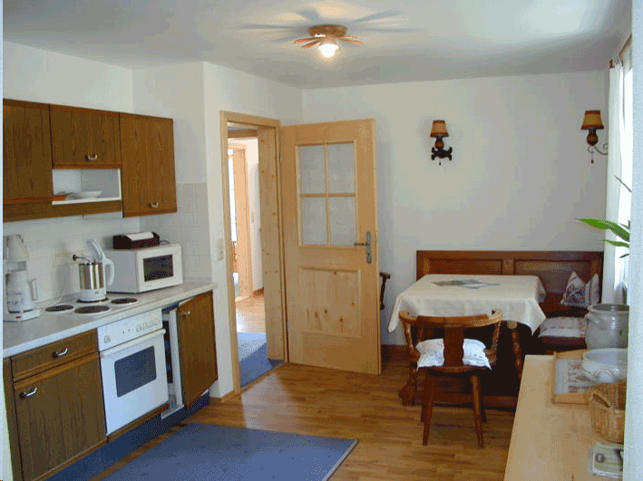 Ferienwohnung 1 Wohnküche 2